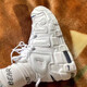 耐克（NIKE）官方女鞋 皮蓬大Air黑白潮流复古运动鞋篮球鞋 DH9719-100 白色/小蓝钩 38