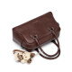 
Cnoles bag women's 2025 new bowling bag one-shoulder luxury high-end crossbody bag birthday gift for girlfriend brown - new Mother's Day gift for wife