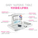 Folding wall-mounted baby diaper table nursing table maternal and child room third bathroom safety seat customization A2 model [flagship HDPE] nursing table