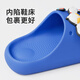 
Pig dad children's slippers boy summer bathroom bathing non-slip medium big boy cartoon Ultraman sandals blue 18