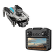 Beast Drone mit Bildschirm Fernbedienung Control Drohne Luftfahrtfotografie Hochauflöser High-End 2025 Schwarz Technologie Intelligente Drohnen-Grundschule Kleine Kinder Spielzeugflugzeugflugzeug Beast 3 Bildschirmsteuerung Dual Electric EIS 8k Dual-Kamera [5000m Bildübertragung + Neu