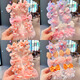 Beiyipin Prinzessin Girls Bug Kopfschmuck Kinder gebrochenes Haar Pin Kleidung Haarzubehör Baby Blumen BB Clip Girls Bangs Haarkarte