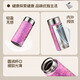 Lige Pure Titanium Mini Thermos para mujeres Pequeña capacidad 200ml Copa de bolsillo Copa Regalo Customing Lettering Titanium Goddess Cup (Estilo de luz) Pure Pure-Rongyun Powder 200ml