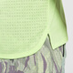 Nike (Nike) DRI-Fit DRI Adv Adv Men Sprying Strying Runned Running Top Otoño Outumn Off-Road HJ3581 701 Ligeramente amarillo verde/negro M