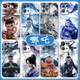 Qianqi Meng Nezha geeignet für Oppore3 Mobiltelefon Hülle Re3pro Schutzhülle Neue Reon13 Soft Silicon 0PP0REON13 Hanging Kette Feeling Magic Child Squid Oppo Shell Nm15277 Nezha Silicone Soft Shell Full Wrap Mirror Opperore3