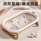 Miaoxinsi baby warm bathtub newborn children's foldable bathtub lying on the bathtub 0-3 years old
