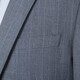 SHANSHAN light luxury brand 2025 new men's suit suit two-piece business casual wedding groomsmen dress blue gray stripes XL 180/50