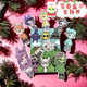 Magische Bohnen Live Rhythm Box Sticker Ruhiges Buch Mädchen DIY Fun Dress-up handgefertigtes Material Puzzle Spielzeug Handbuch Unzippiertes Rhythmus B Style Free Put Quiet Book + 8 Face-Changing-Aufkleber