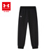 Under Armor boys' knitted velvet warm leggings trousers autumn and winter training home children's sports pants 244125528