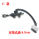 Ywzr moto loncin zongshen lifan horizon lifan small ninja v6 baodian r12350 disc free de pompe à huile en une ligne (modèle A)