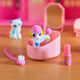 Huierles ständig verändernde süße Haustier-Schönheitssalon-Geschenkbox für Mädchen im Alter von 3 bis 7 Jahren spielen Haus DIY Creative Toys Geschenke