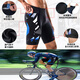 Drei-Pocket-Reithosen wettbewerbsfähige Herren-Mountainbike-Bike-Fahrradfahrrad-Reiten-Rutsch-Schlupf mit Fahrradfahrtshorts Drei-Pocket-Shorts [Red Style] XL [vorgeschlagenes Gewicht: 65 ~ 75 kg]