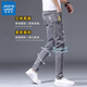 Jeans de jeans para hombres rasgados de jeans de jeans jeans de jeans ajustados de verano de los hombres de jeans de moda de los hombres de moda