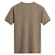 Danser avec des loups [Silk Mulberry / Modal] T-shirt à manches courtes et respirant des hommes fraîches 701 kaki m (170)