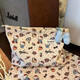 JD Logistics Cream Style Clutch Kitty большой емкость портативная сумка для хранения.