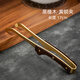 Yuquan Longmen Wood Black Walnut Rosewood Tea Clamp Solid Wood Copper Clamp Steel Clamp Tea Cup Tea Tweezers Kung Fu Tea Ceremony Matching Rosewood-Brass Clamp