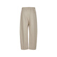 JNBY/Jiangnan Buyi 25 summer new casual pants loose hemp straight pants flexible and comfortable 5P4E13540 212/light gray khaki S