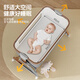 ANGI BABY crib multi-function folding bed can be spliced ​​with large bed movable baby shaker newborn sleeping tool
