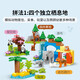 【95成新】乐高（LEGO）积木得宝10446 三合一野生动物集合大颗粒积木桌儿童玩具新年礼物