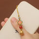 Beiyipin mobile phone pendant popular ancient method gold-plated small weight mini ancient style mobile phone pendant transfer luck and happiness creative simple mobile phone accessories for men and women