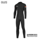 OUZO wetsuit men's 1.5mm one-piece cold and warm wetsuit surfing suit jellyfish suit winter swimsuit black BCM2002-B L