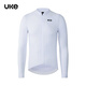 
UKE men's spring and summer new product UPF100+ sun protection lightweight breathable bicycle long-sleeved cycling suit sports top Manchuan Snow White M