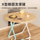 Shuhao small table foldable table dining table home-style simple round table rental house outdoor portable stall dining square table