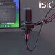 ISKS240PRO condenser microphone anchor live broadcast karaoke singing professional recording sound card set microphone equipment complete set iSK S240PRO single product (set optional)