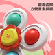 ZOZX婴幼儿童卡通吸盘转转乐玩具宝宝1-3岁6个月手指旋转陀螺益智餐桌 森林转转乐【按按乐灭鼠款】3个