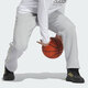 阿迪达斯（adidas）运动裤男裤秋季休闲裤针织宽松直筒裤长裤GK9273 JE3496灰色加绒 L