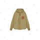 W.DIVA [Feng Song] Spring khaki loose and fashionable tooling outdoor hooded jacket jacket 51C12119 khaki S