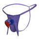 Cinturón de ropa interior sexy para hombres tanga de tía de juego creatividad creativa divertida y sexy ropa interior pájaro cabeza t-toss shishima rojo