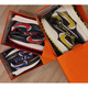 Nike (Nike) Sacai Undercover Takahashi Shield Co-marqué chaussures DJ4877-001-300-600 DJ4877-300 42 noir, bleu et rouge.