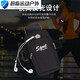 Xu Qi Apricot Arm Bag Men's and Women's Running Sports Mobile Phone Bag Wrist Bag Arm Bag Arm Cover Mobile Phone Bag Outdoor Equipment Fitness Handbag Black Basic Edition Two-Layer 7.2-inch Shoulderless