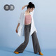 
Little Jasmine dance pants summer adult women loose straight slim wide-leg pants Chinese dance modern dance practice pants dance special body suit