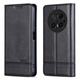 Luo Yi convient à Huawei Mate60 Mobile Phone Case Mate70pro NOUVEAU Étui en cuir en cuir en cuir Mate70 Full-Pack Anti-Fall Silicone Protective Case for Men and Women [Athen Brown] Modède de boeuf magnétique Huawei Mate60pro