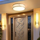 Luz de techo de puertas duradera Light Foyer House Eves Balcón Balcón Balcón Outdoor Light Al aire libre Puerta impermeable NUEVA 6626-30 CM-TRES COLLO CAMBIO DE LIGHT-24W