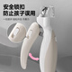 HELLOJOY cat nail clipper special LED light pet cat and dog nail clipper with light to see the blood line to prevent cuts, coffee color