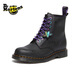 马丁（DR.MARTENS）1460 BT21联名男女夏季舒适软皮女中帮马丁靴 黑色 36