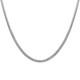 Guanpuge Fat Donglai same style pt950 platinum Cuban chain new boys platinum Cuban embossed necklace trendy brand versatile autumn white gold necklace 45cm long 6mm wide