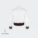 
adidas retro rasp shoulder sports stand collar jacket women's clothing adidas official Clover IX1048 Han Yubai S