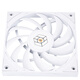 利民（Thermalright）TL-C12015W-S 纯白12CM ARGB薄扇 机箱风扇 H12015W