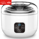 Goyn110v Joghurtmaschine für Haushalt Vollautomatisch kleine Mini hausgemachte Reisweinbrauen Enzym Fermentation Natto Machine Split Pot 110V US -Vorschriften Touchscreen Weiß ohne geteilte Tasse