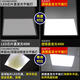 CLCEY集成吊顶600x600led平板灯60x60LED面板灯石膏矿棉板三色办公室灯 正发光30*12048W不送 芯 600*600mm