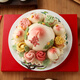 Imperial Tea Kitchen Style Noodle, Longevity Peach Blossom Bun 1.25kg Steamed buns, desserts, flower cake gift box, birthday cake gift