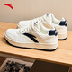 Anta First Year 丨Board shoes men's shoes summer thick sole height-enhancing casual shoes versatile white shoes basketball culture sports shoes men ivory white/dark blue-4 42