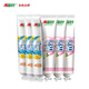 Pasta de dientes de fuego con aguja de dos lados (LMZ) de cuatro sabores, protección contra las encías, endurecimiento de los dientes, respiración fresca, alivio de problemas orales [más rentable] 6 set blanqueador