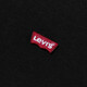 Levi's李维斯25春夏新款情侣简约休闲时尚宽松LOGO印花短袖T恤 黑色 002U3-0001 M