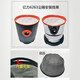 亿力吸尘器配件6263尘隔过滤网YL6202/YL6218E/6201/YLW77/67尘罩 YLW6218/6253 尘隔(外直径280x高