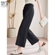 
She enjoys casual pants for women loose summer eight or nine-point straight pants temperament commuting wide-leg pants for women T144K6622